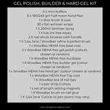 GEL POLISH, BIAB/BUILDER & HARD GEL - Sat 1st Nov 10-630