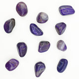 PURPLE BANDED AGATE TUMBLESTONES