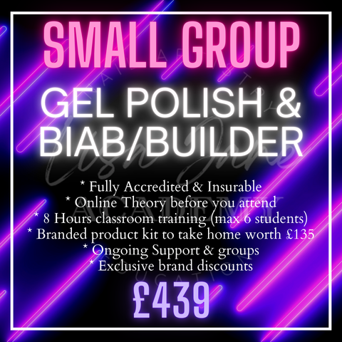 COMBO Small Group GEL POLISH & BUILDER / BIAB