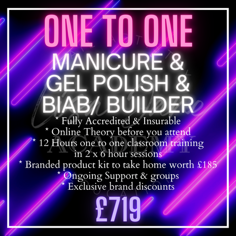 COMBO One to One MANICURE + GEL POLISH + BIAB/BUILDER