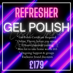 GEL POLISH REFRESHER 1 DAY TRAINING