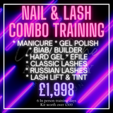 ULTIMATE Nail & Lash 6 Day Combined Training Course