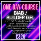 *GIFT* BUILDER GEL / BIAB 1 DAY TRAINING