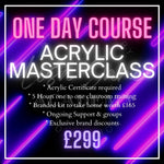 *GIFT* ACRYLIC MASTERCLASS 1 DAY TRAINING