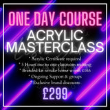 *GIFT* ACRYLIC MASTERCLASS 1 DAY TRAINING