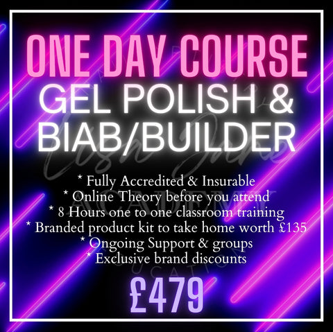 COMBO GEL POLISH & BUILDER / BIAB 1 DAY TRAINING