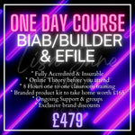 *GIFT* COMBO BUILDER / BIAB & EFILE 1 DAY TRAINING