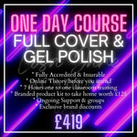 FULL COVER & GEL POLISH COMBO 1 DAY TRAINING