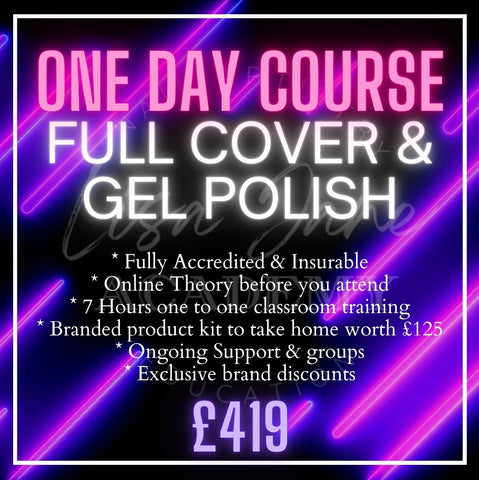 FULL COVER & GEL POLISH COMBO 1 DAY TRAINING