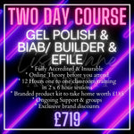 *GIFT* COMBO GEL POLISH + BIAB + EFILE 2 DAY TRAINING