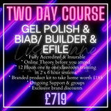 *GIFT* COMBO GEL POLISH + BIAB + EFILE 2 DAY TRAINING