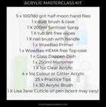 *GIFT* ACRYLIC MASTERCLASS 1 DAY TRAINING