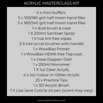ACRYLIC MASTERCLASS 1 DAY TRAINING