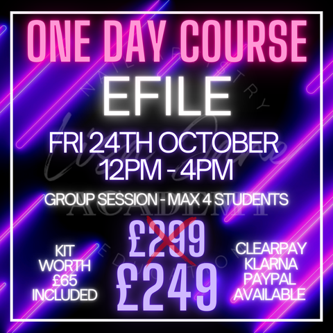 EFILE COURSE - Fri 24th Oct 12-4pm