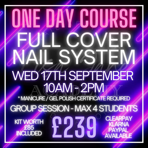 FULL COVER TIPS COURSE - Wed 17th Sept 10-2pm