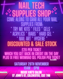TICKET to the Pop Up Nail Supply Shop