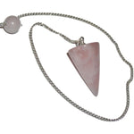 ROSE QUARTZ CONE PENDULUM