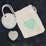 Crystal Heart in a Bag