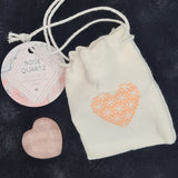 Crystal Heart in a Bag
